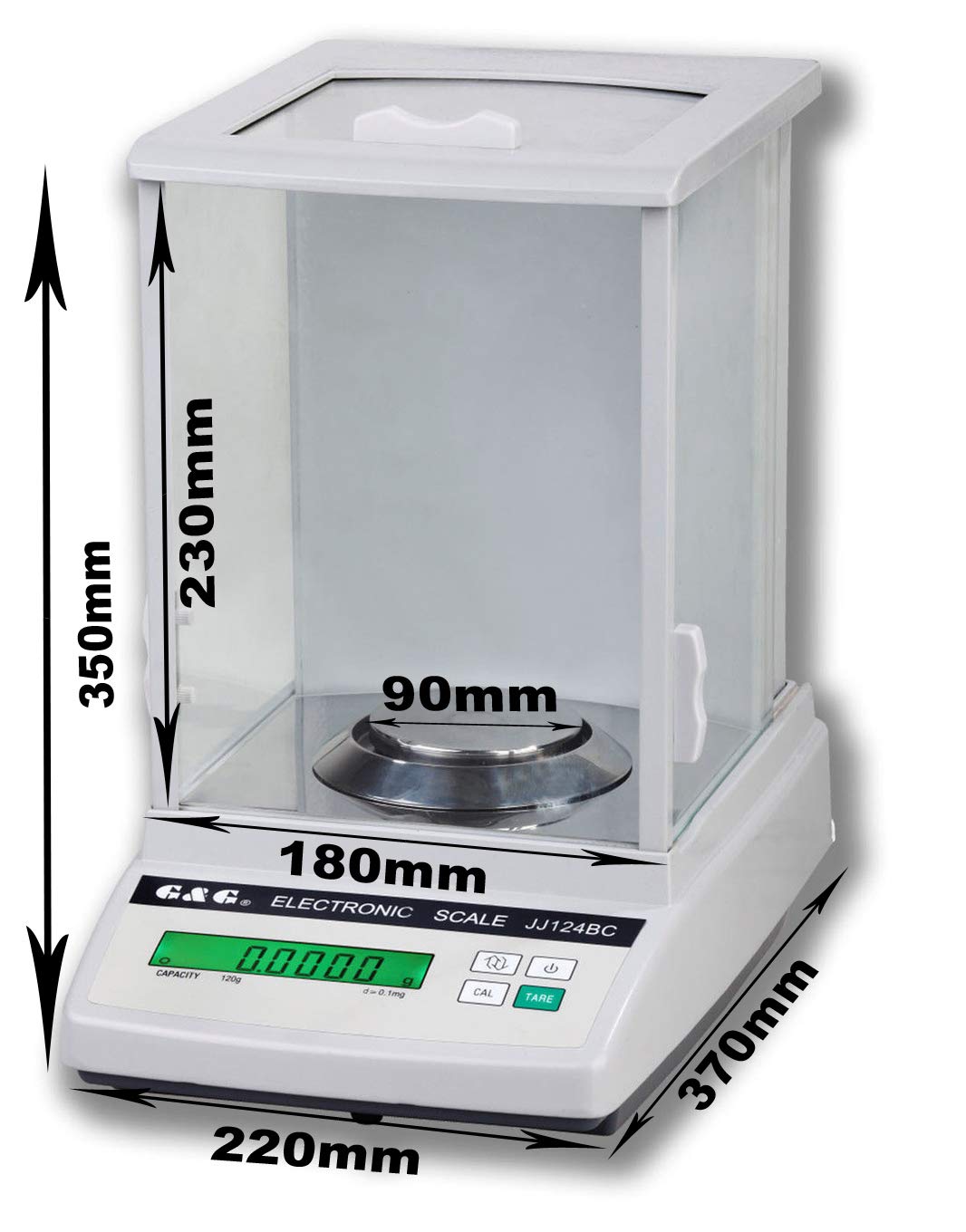 JJ323BC Analysewaage, JJ323BC: 320g/0,001g