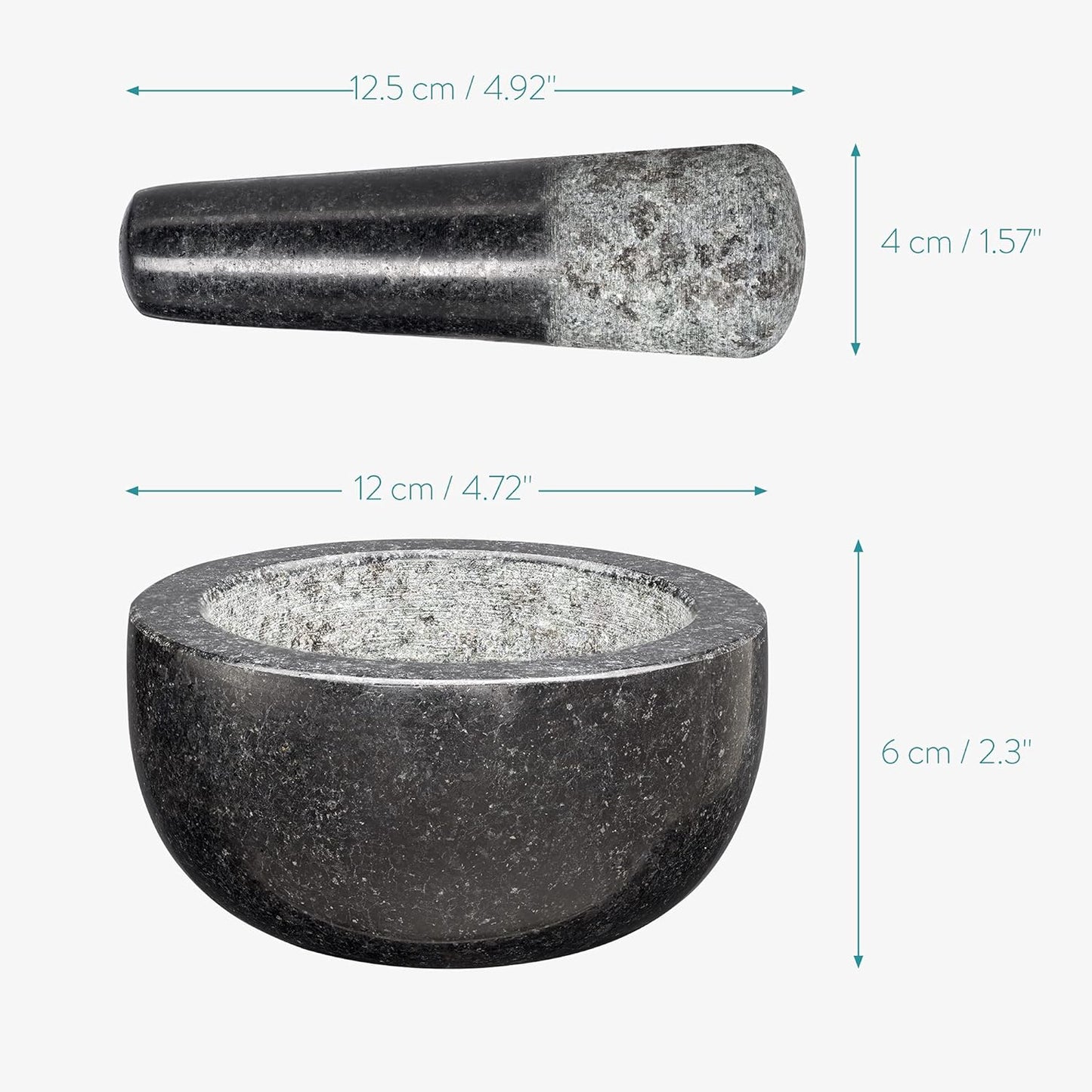 Mörser-Set, 12 cm