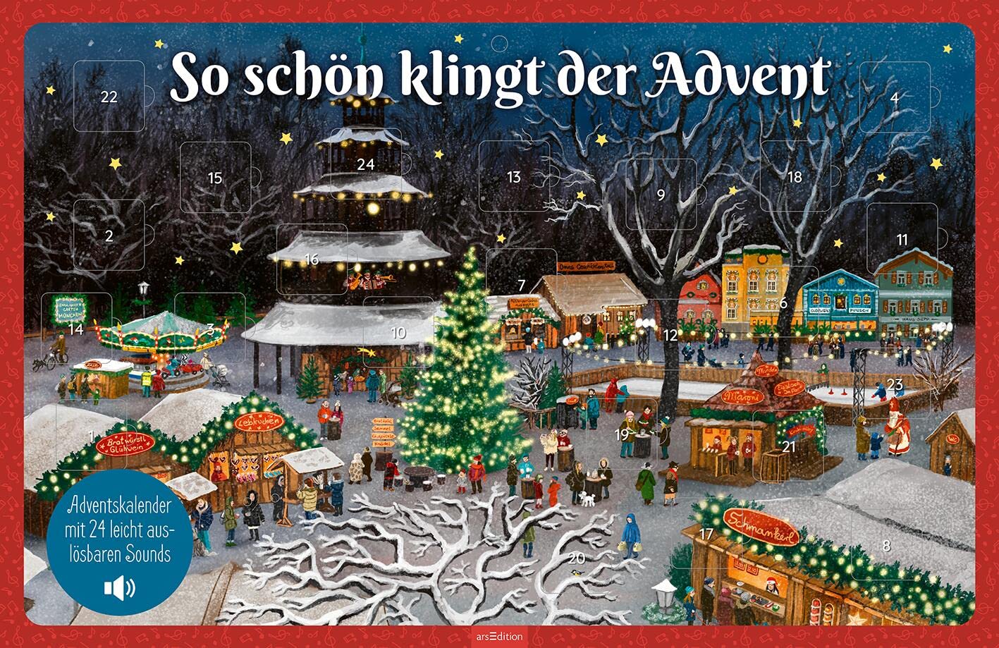 So schön klingt der Advent: Adventskalender mit 24 leicht auslösbaren Sounds, Kalender