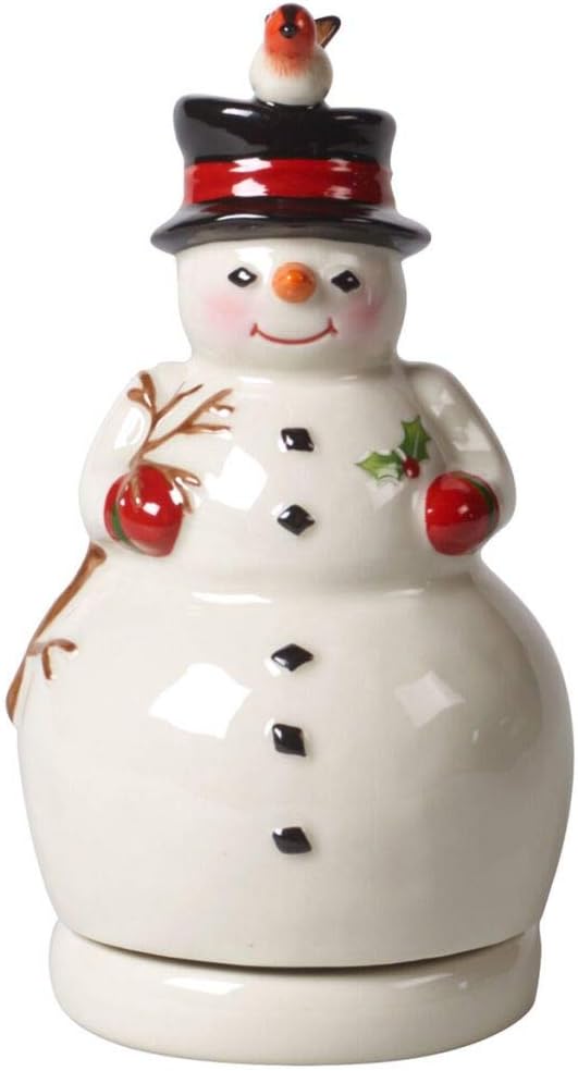 Schneemannfigur, Drehfigur ; Schneemann