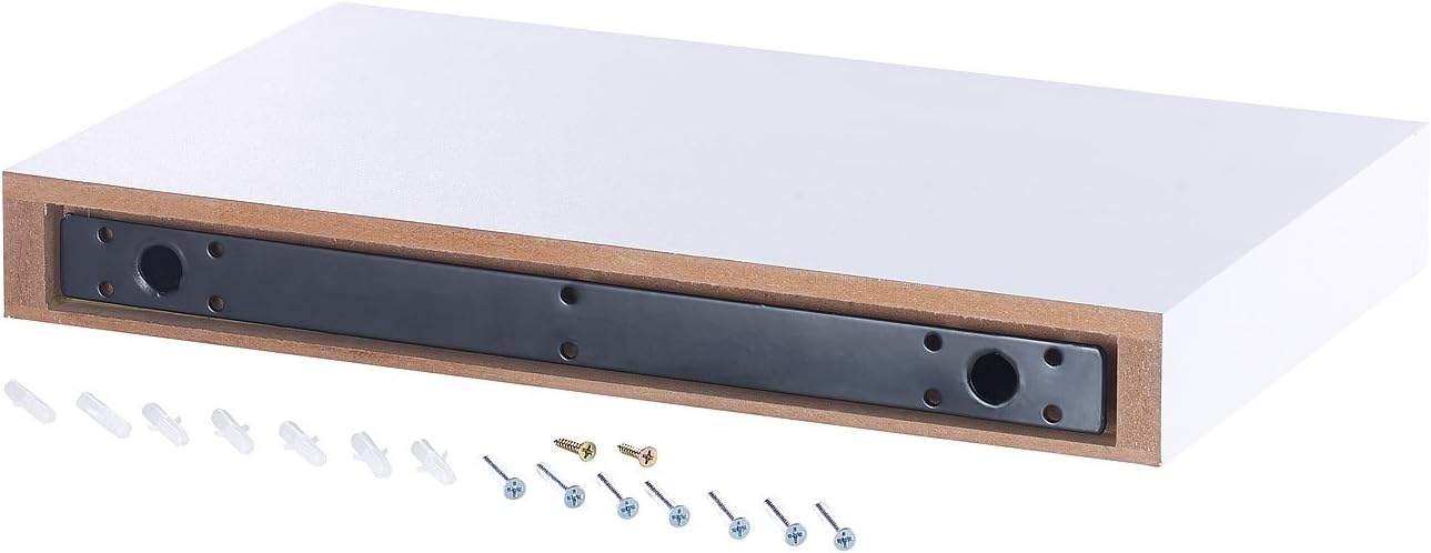 Wandregal mit versteckter Schublade
