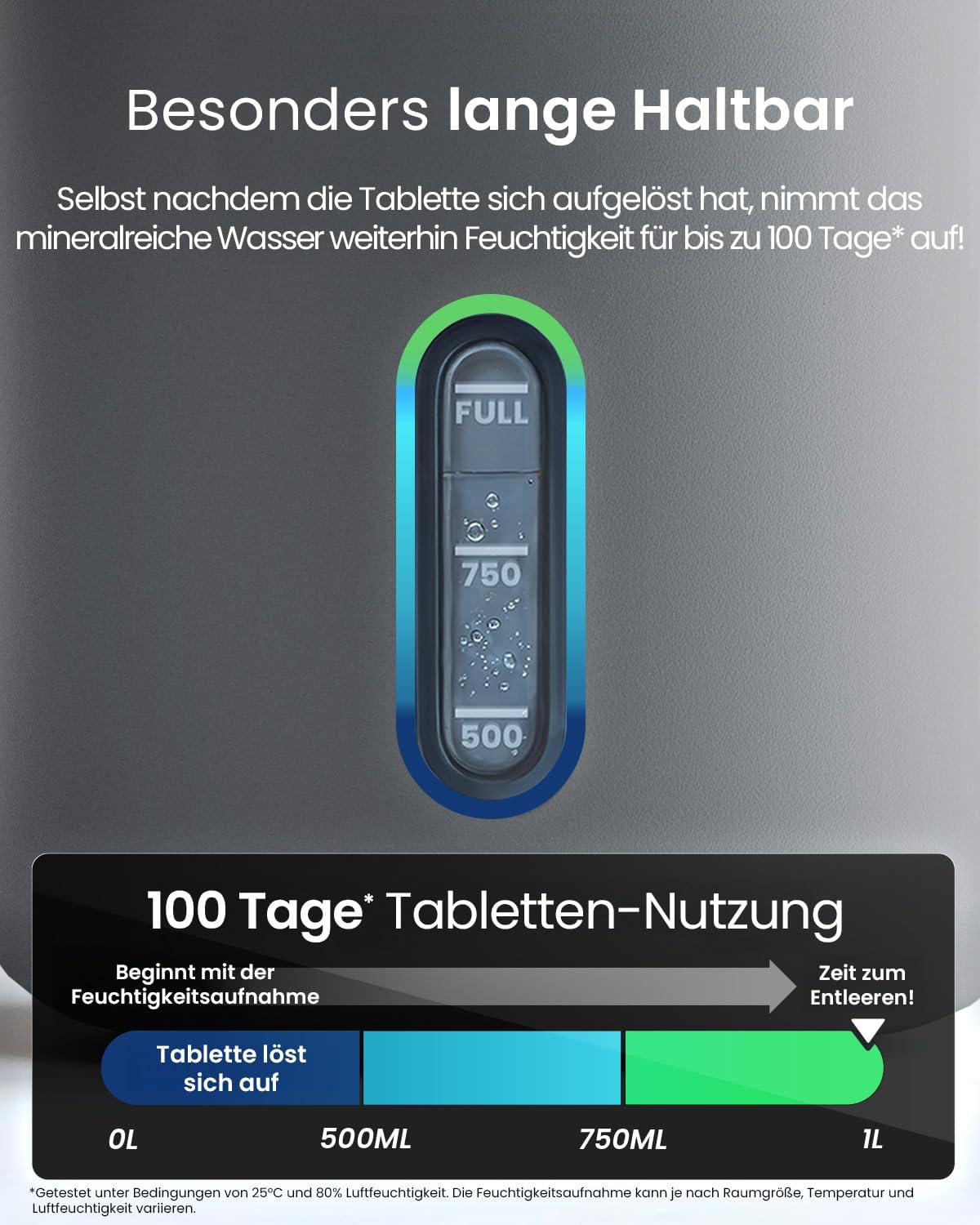 Osmo Luftentfeuchter, Grau