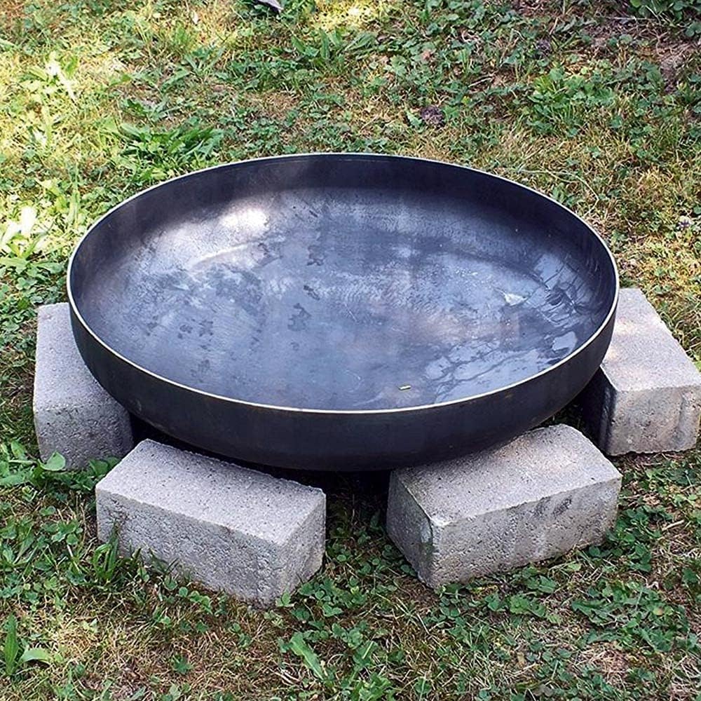 Feuerschale Klöpperboden 60 cm, Kohlenstoffstahl Ø 60 cm