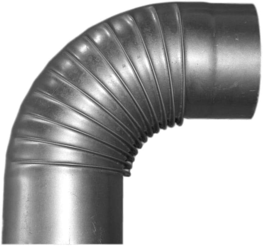 Ofenrohr FAL 90° Bogen, 100 mm, starr, Ø 100 mm, Bogen 90° Starr
