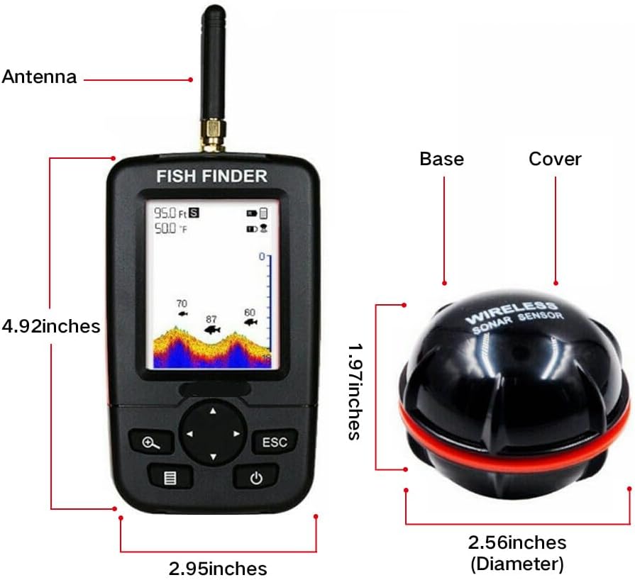 Hopper GPS futterboot mit GPS und Fischfinder, inkl. Zubehör-Set, Bait Boat 3 with Fishfinder