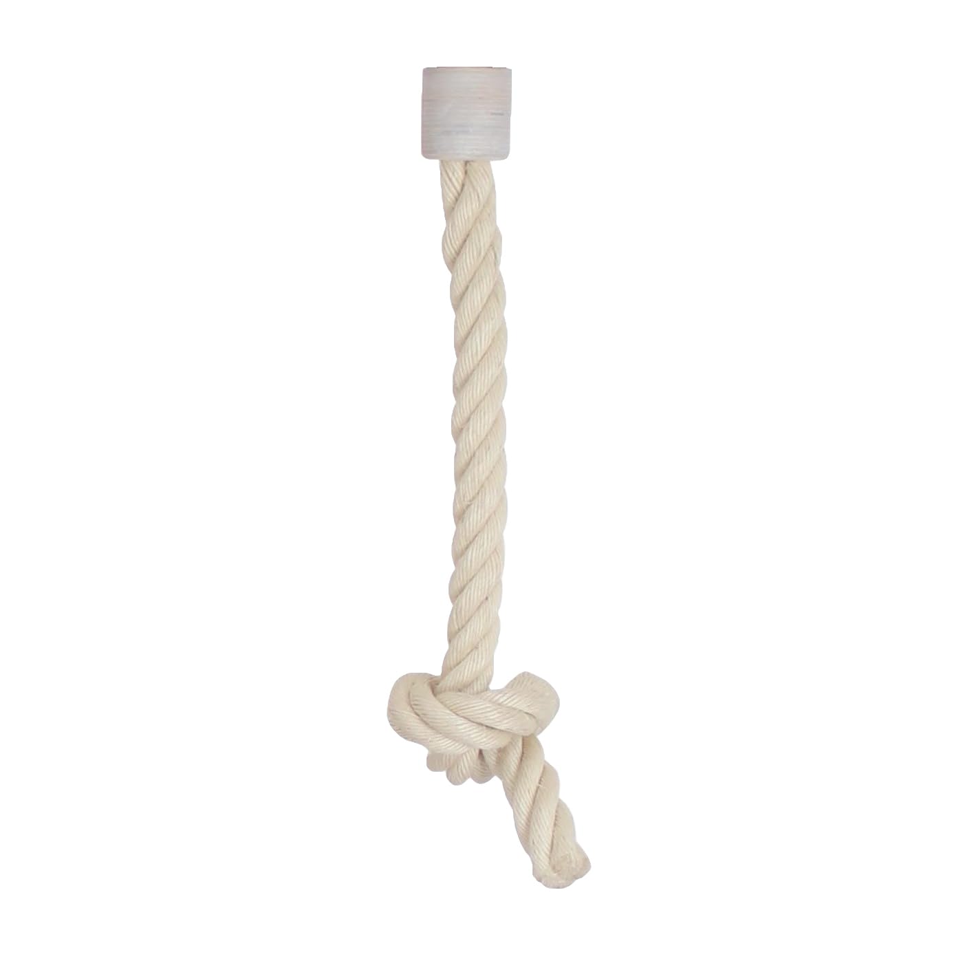 Spielseil mit M10 Gewinde, 40 cm, Sisalseil: 20 mm - Länge: 40 cm Gewinde: M10 - 10 mm