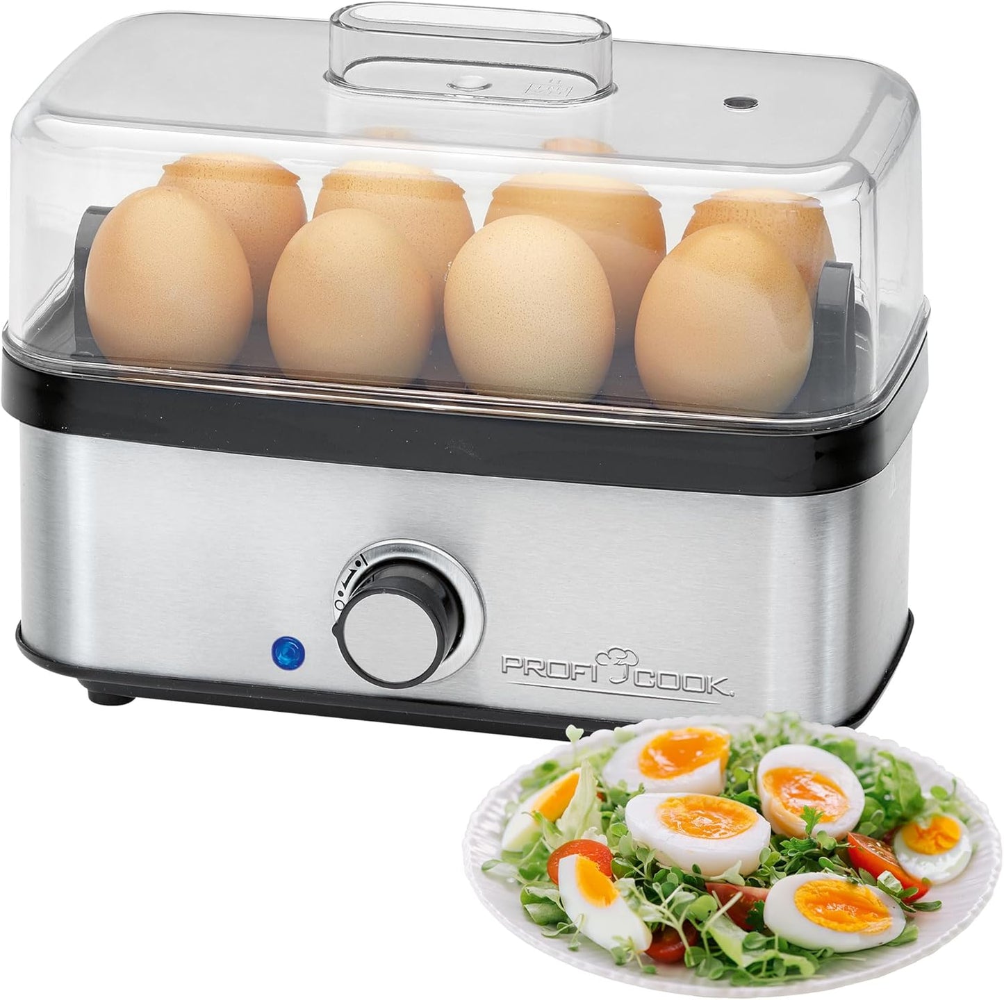 Eierkocher PC-EK 1275 mit Omelett-/Pochier-Funktion