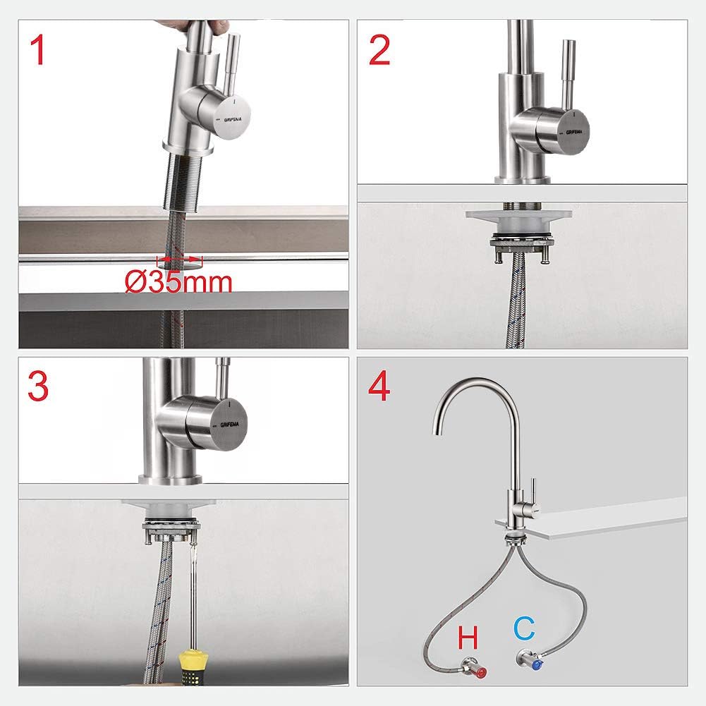 Küchenarmatur G4008, S Ohne Dusche