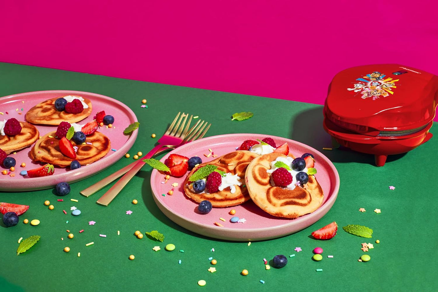 Mini-Waffeleisen Paw Patrol, Rot