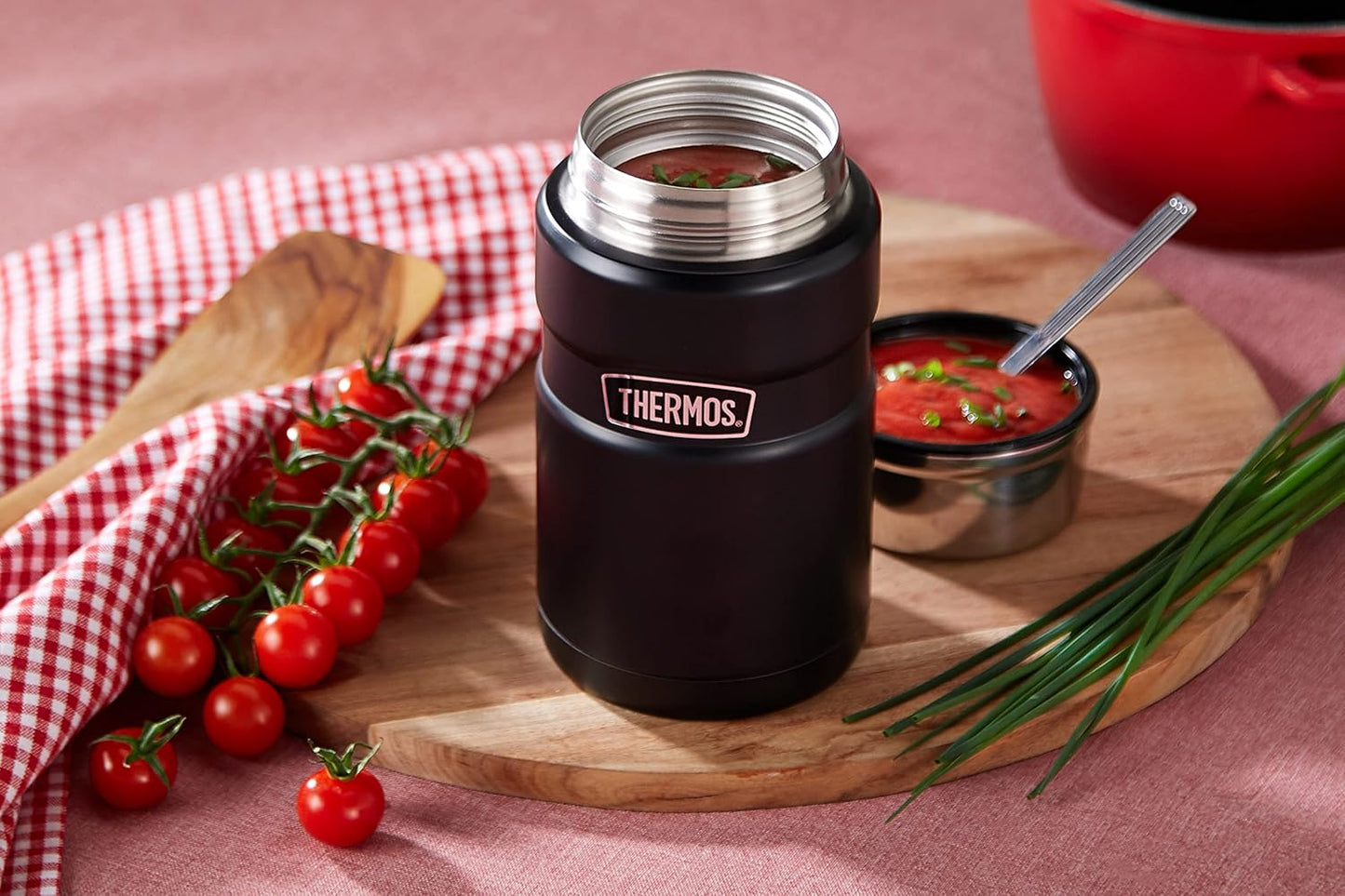 Thermobehälter King, 0,71 l, Charcoal Black Mat