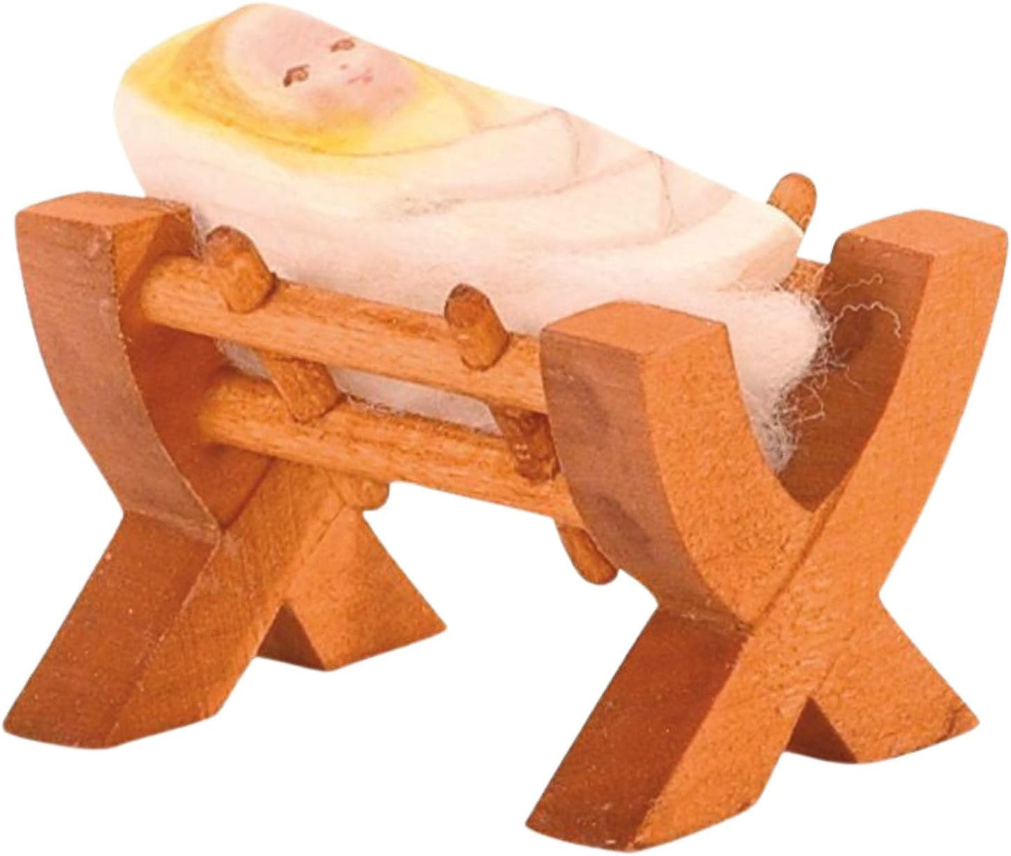 2-teiliges Krippenfiguren-Set - Krippe mit Kind II