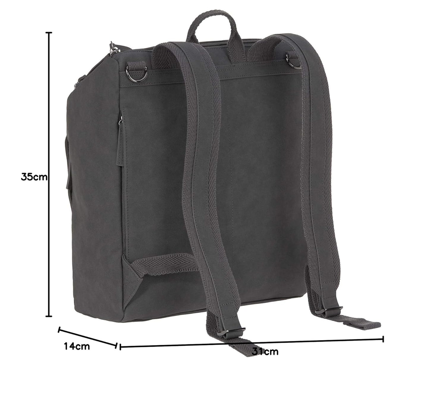 Tender Wickelrucksack, Anthracite