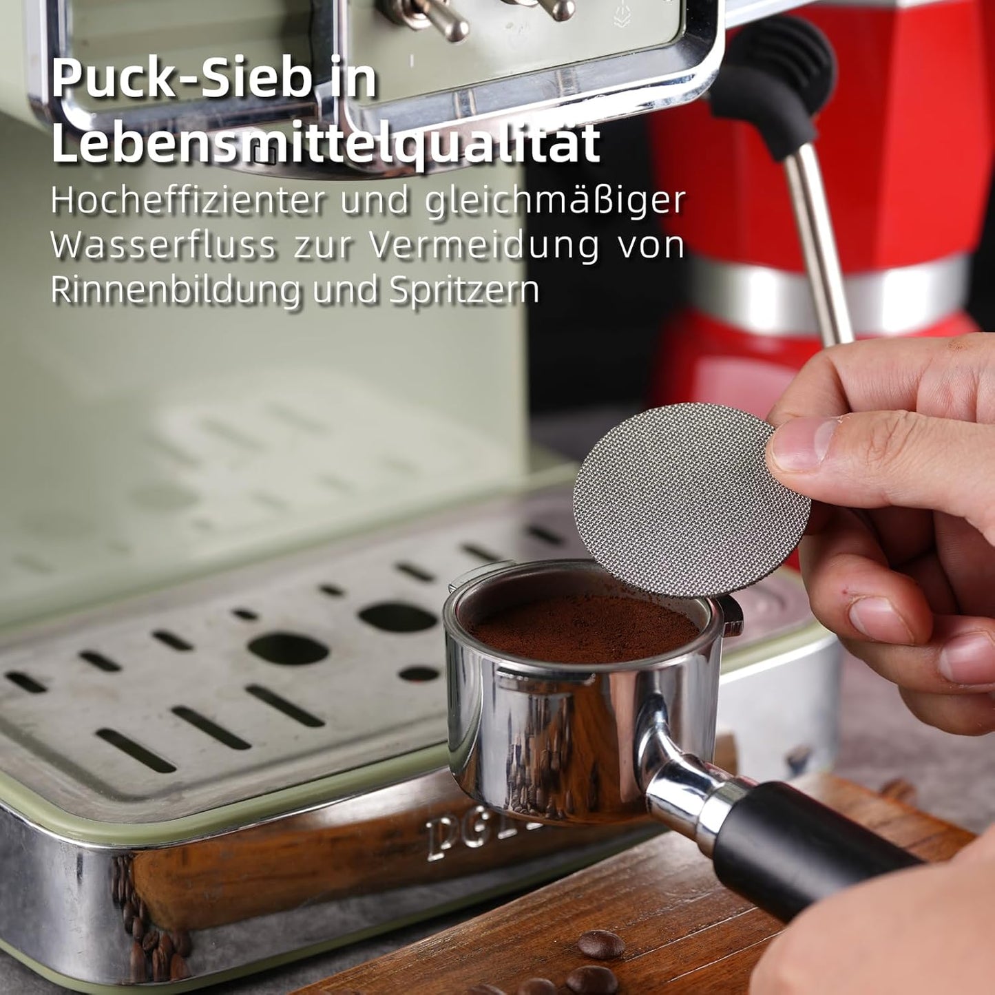 3-in-1 Espresso Zubehör-Set, 53,5 mm, 53.5MM