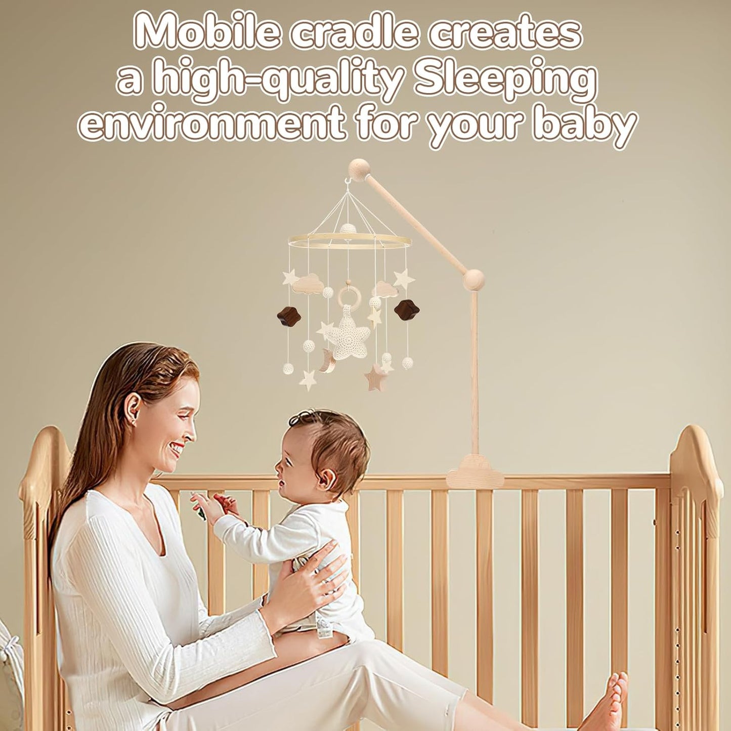 Höhenverstellbare Baby-Mobile-Halterung