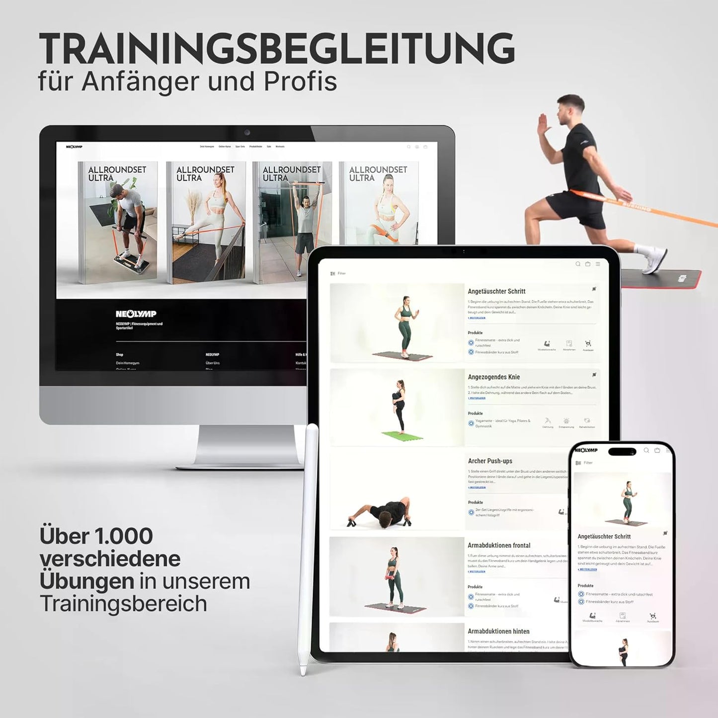 Fitnessbänder Allroundset Plus, Allroundset Plus
