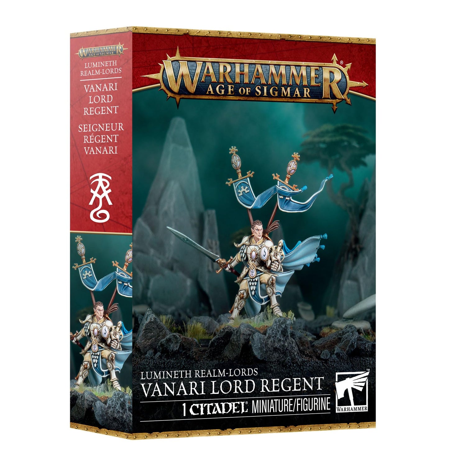 Warhammer AoS - Lumineth Realm-Lords : Seigneur Regent Vanari