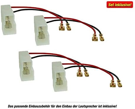 Auto-Lautsprecher Komplett-Set 165 mm für Suzuki