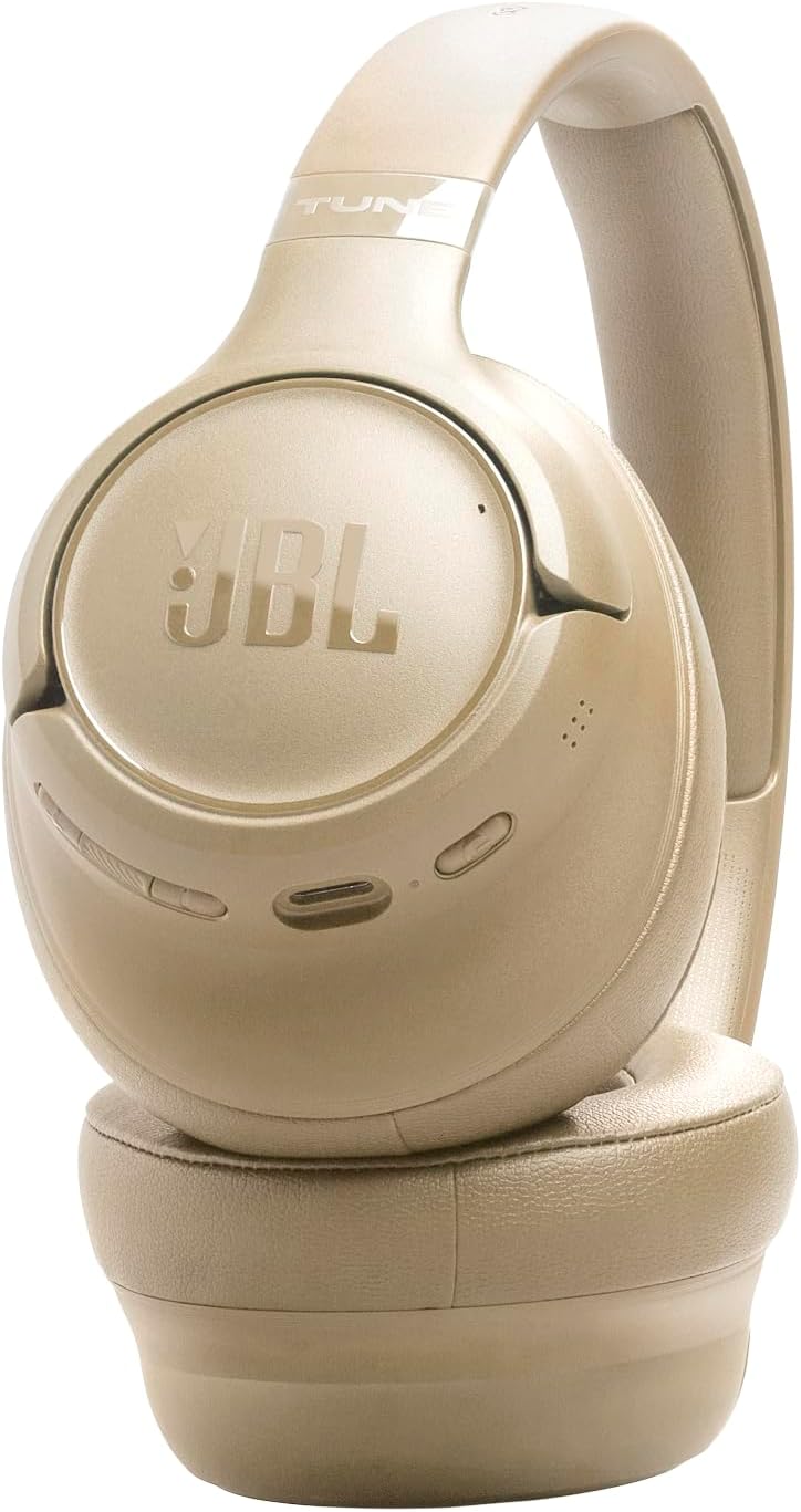 Tune 730 BT Wireless Over-Ear-Kopfhörer mit Bass Sound, Beige