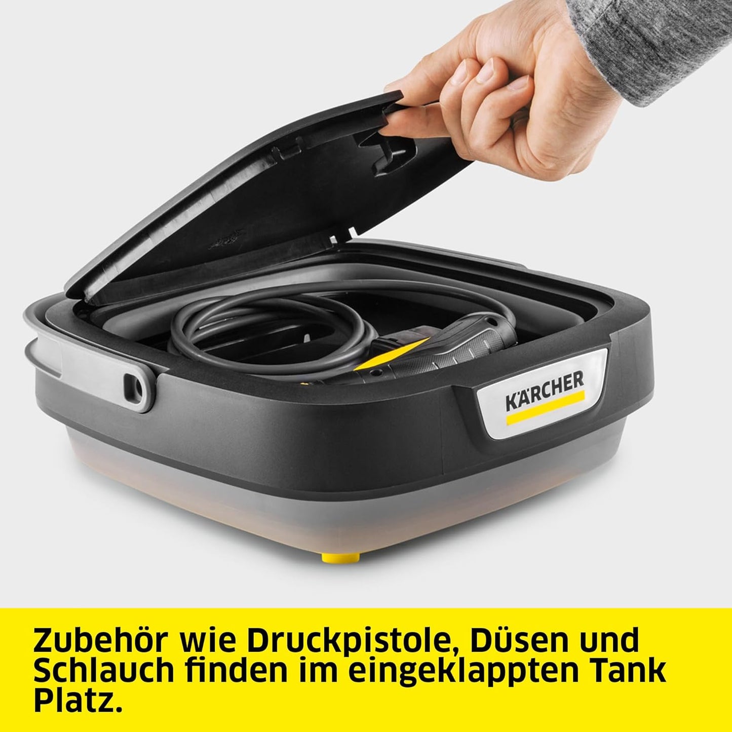 Druckreiniger OC 3 mit faltbarem Wassertank
