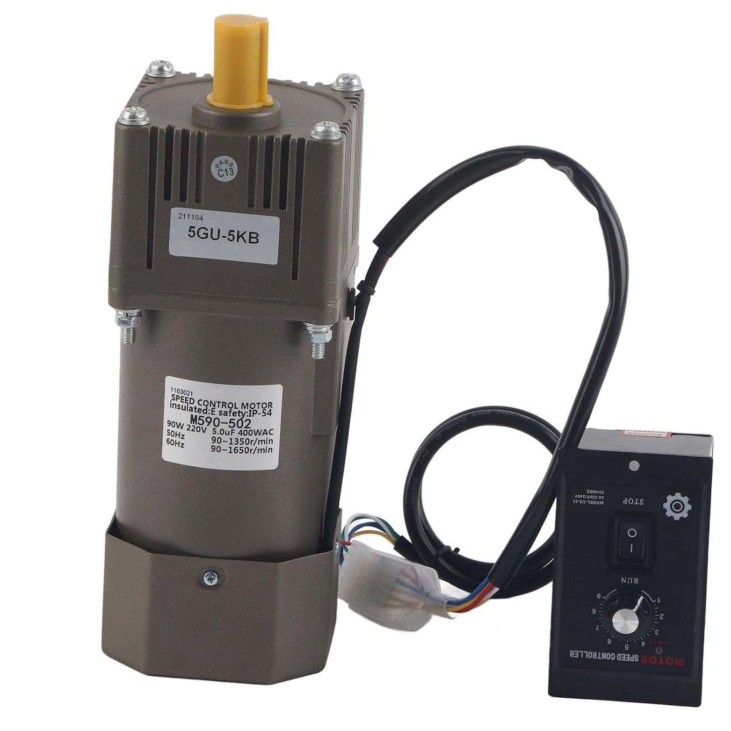 Frequenzumrichtermotor M590-502 mit Drehzahlregelung