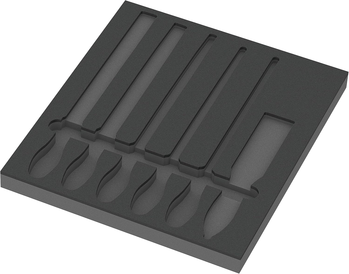 Schaumstoffeinlage mit Feilen-Set, 9783 PFERD Feilen Set 1