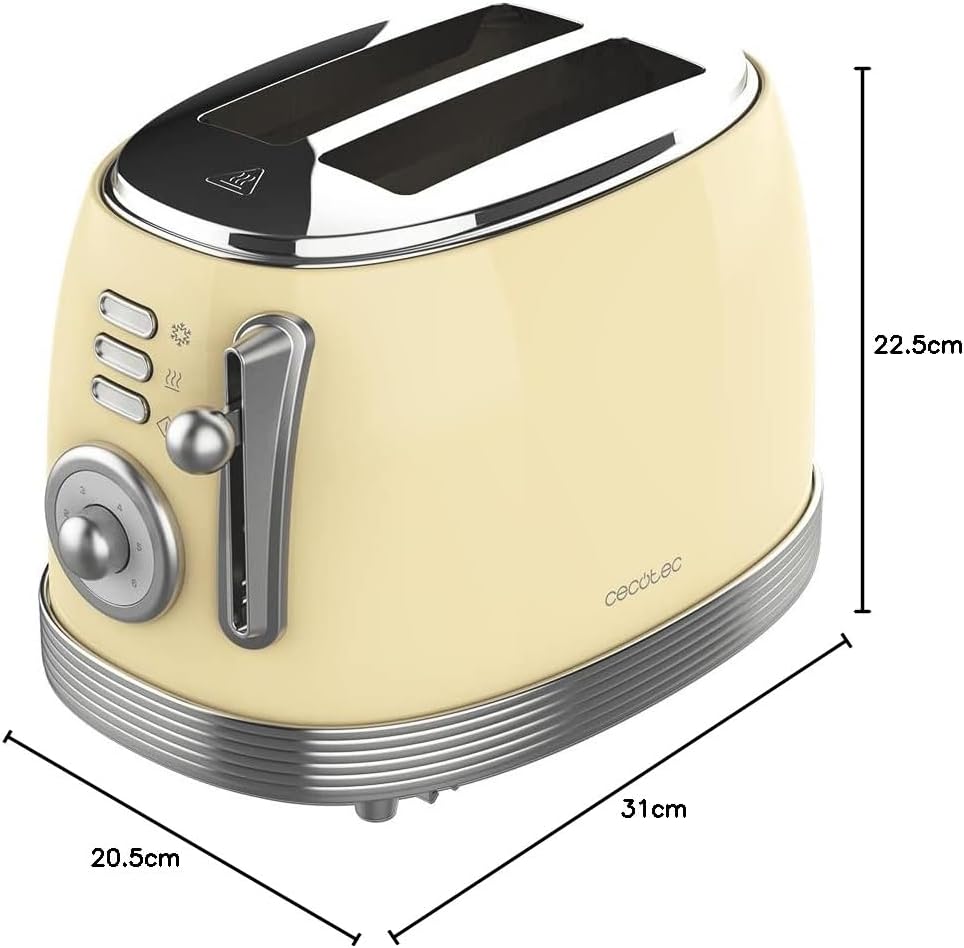 Toast&Taste 800, Vintage / Yellow