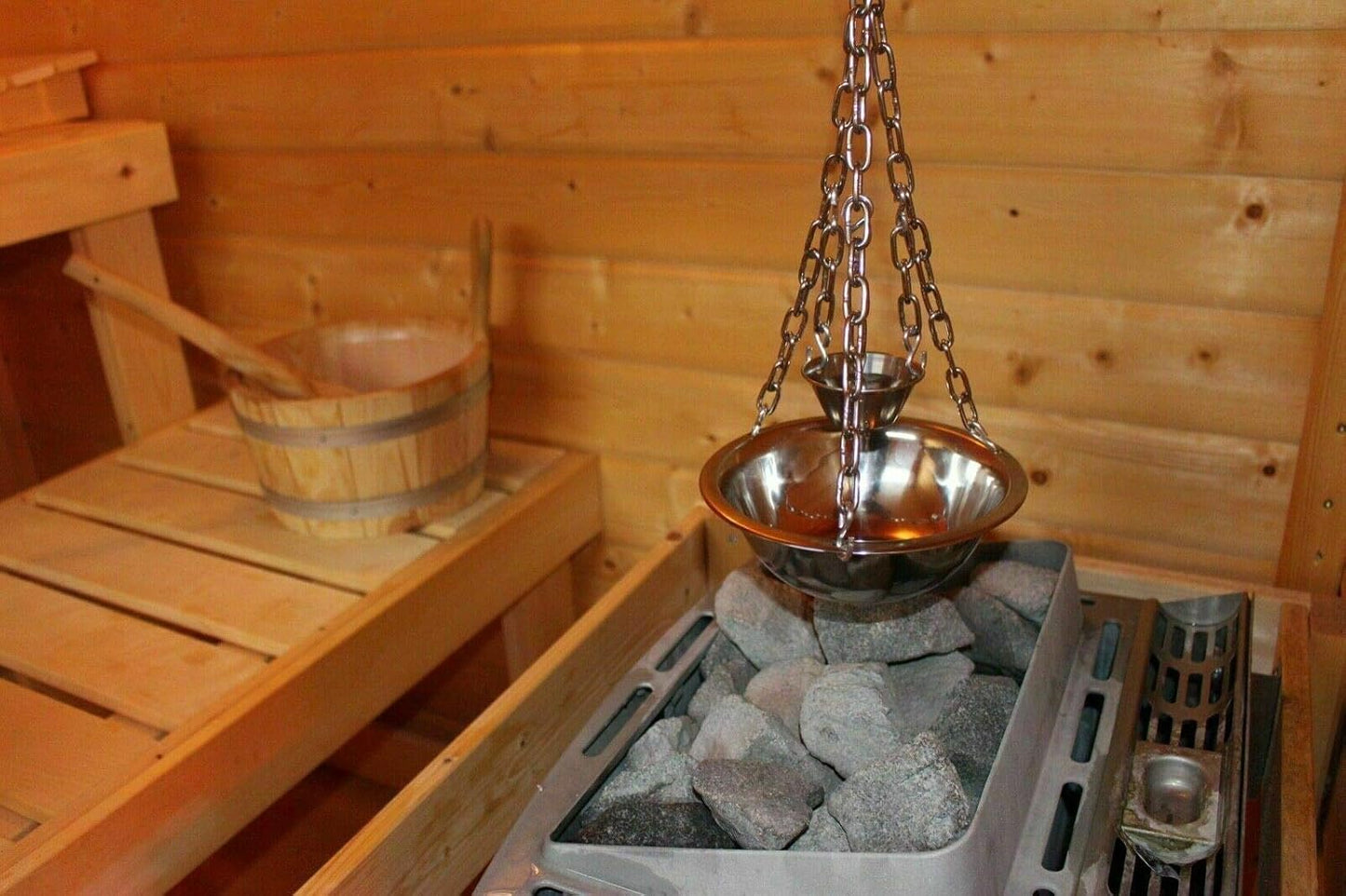 Verdampferschale für die Sauna und Spa, Saunaschale mit Verdampferschale