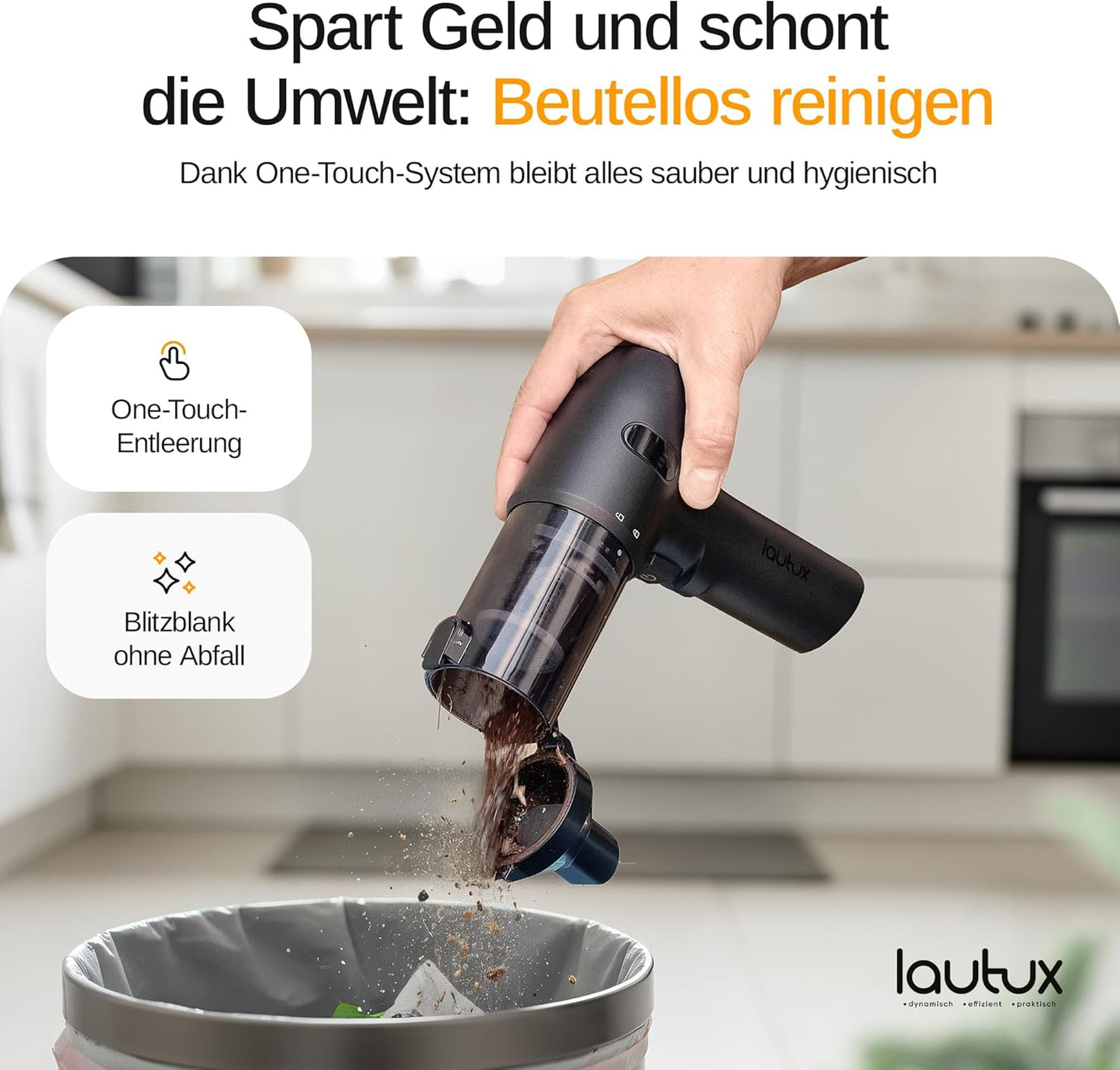 Handstaubsauger Pro 2 mit HEPA-Filter, Nachtschwarz Premium Set