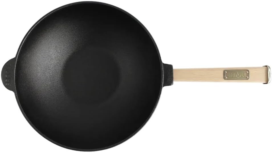 Wokpfanne mit abnehmbarem Griff, 24 cm / Ohne Glasdeckel