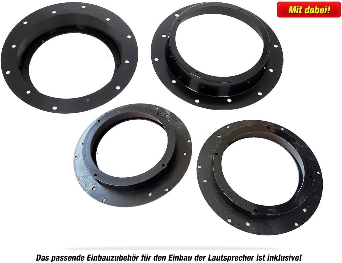 Auto Lautsprecher Komplett-Set 165 mm für VW
