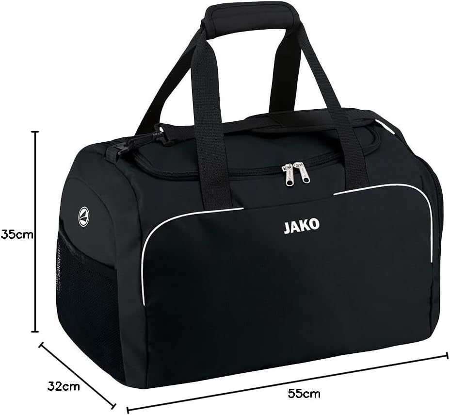Sporttasche Classico, 3 (Senior) - 55 CM Schwarz