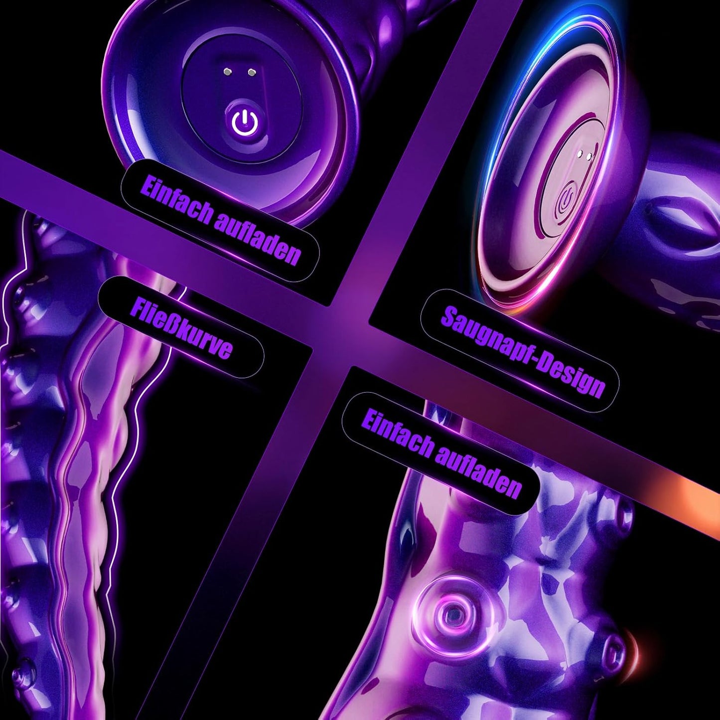 Vibrator mit 10 Funktionen für Anale Stimulation