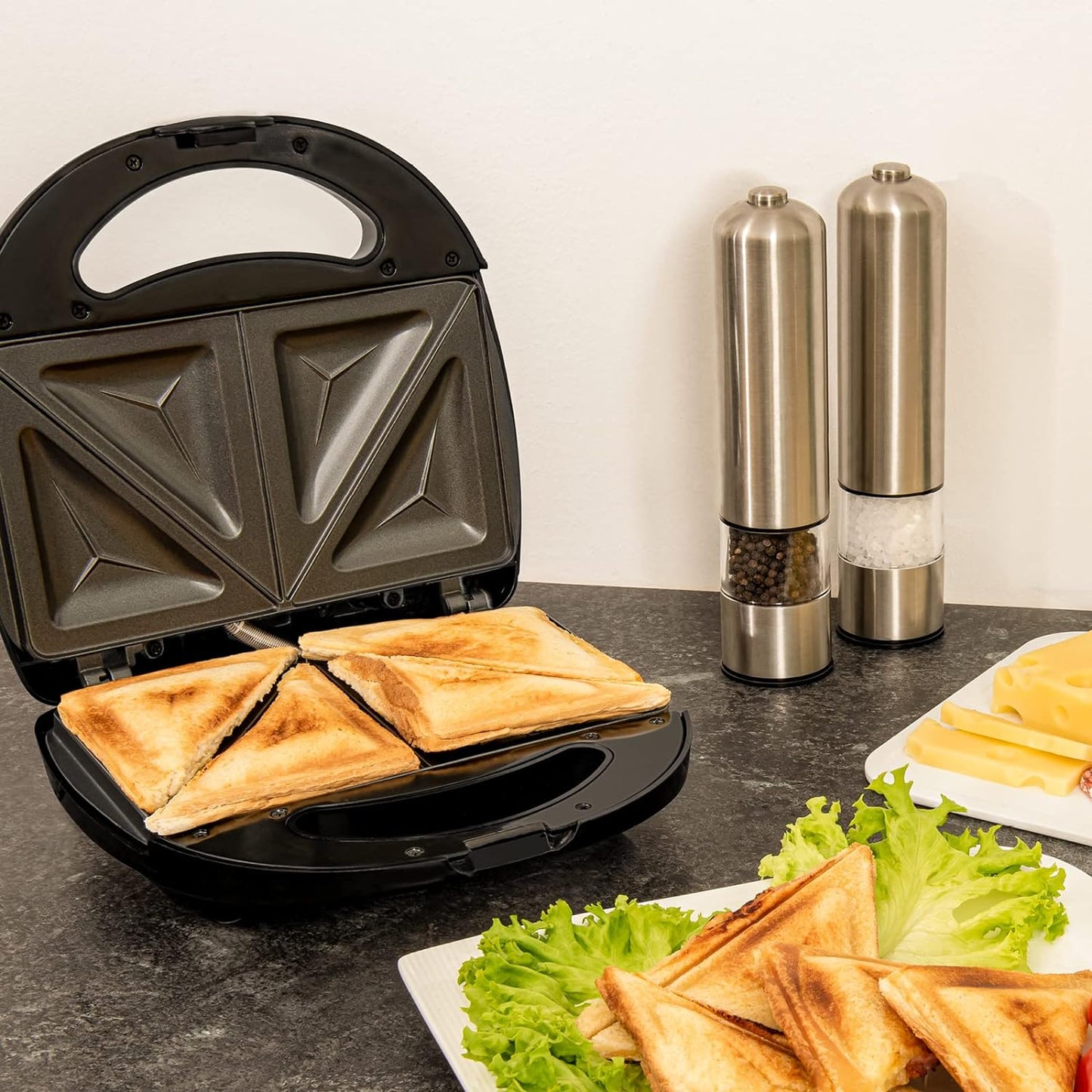 Sandwichtoaster ST 3101, Black