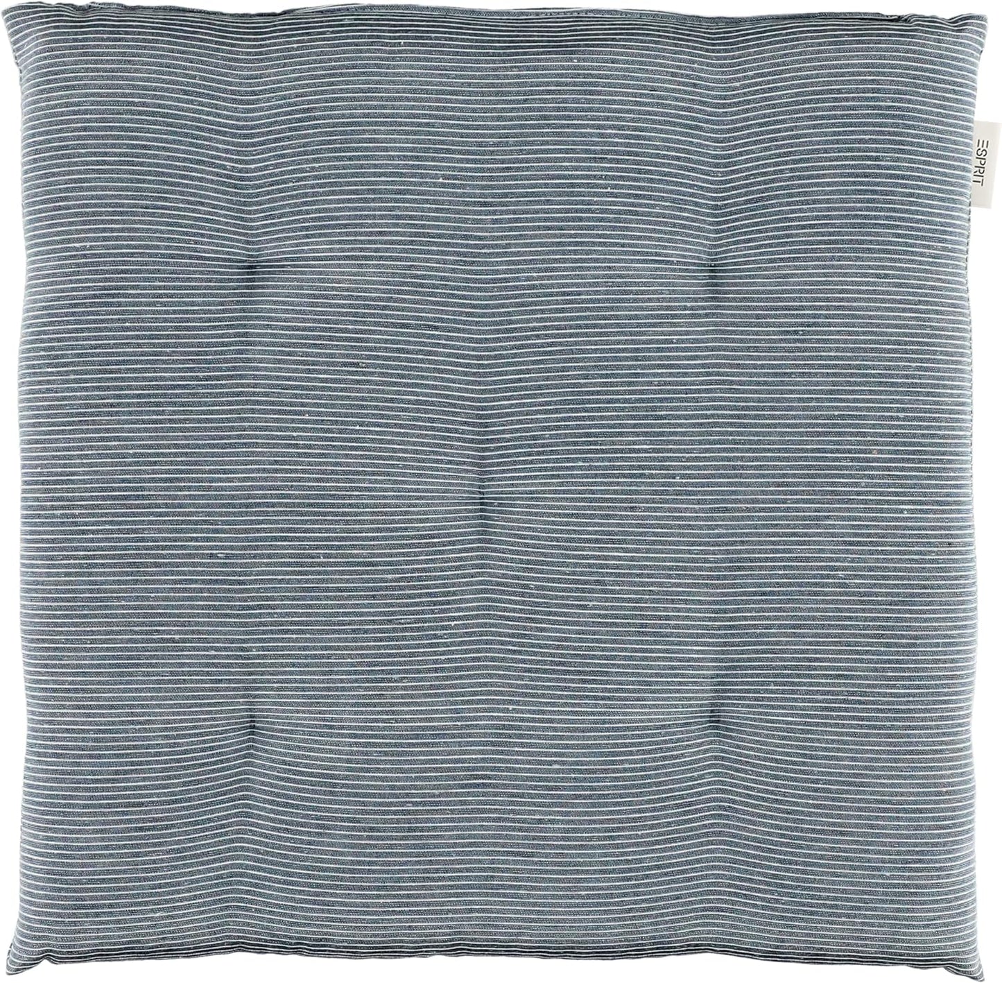 Sitzkissen-Set für Stühle (4 Stück, 40x40 cm), Blau 40 x 40 cm (4er Pack)