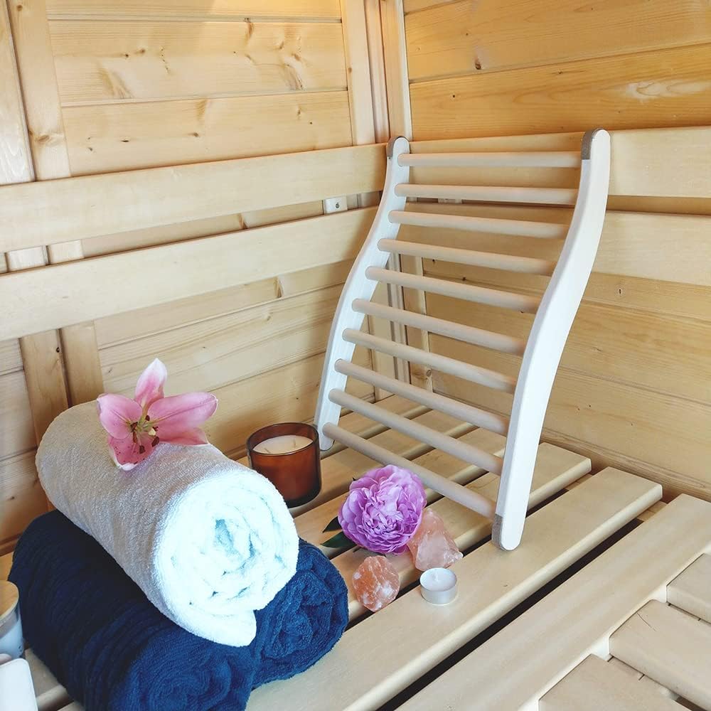 Rückenlehne, Sauna-zubehör | Rückenlehne mit Kork-stoppern, 1