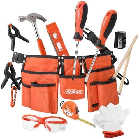 16-tlg. Werkzeugset für Kinder, Orange