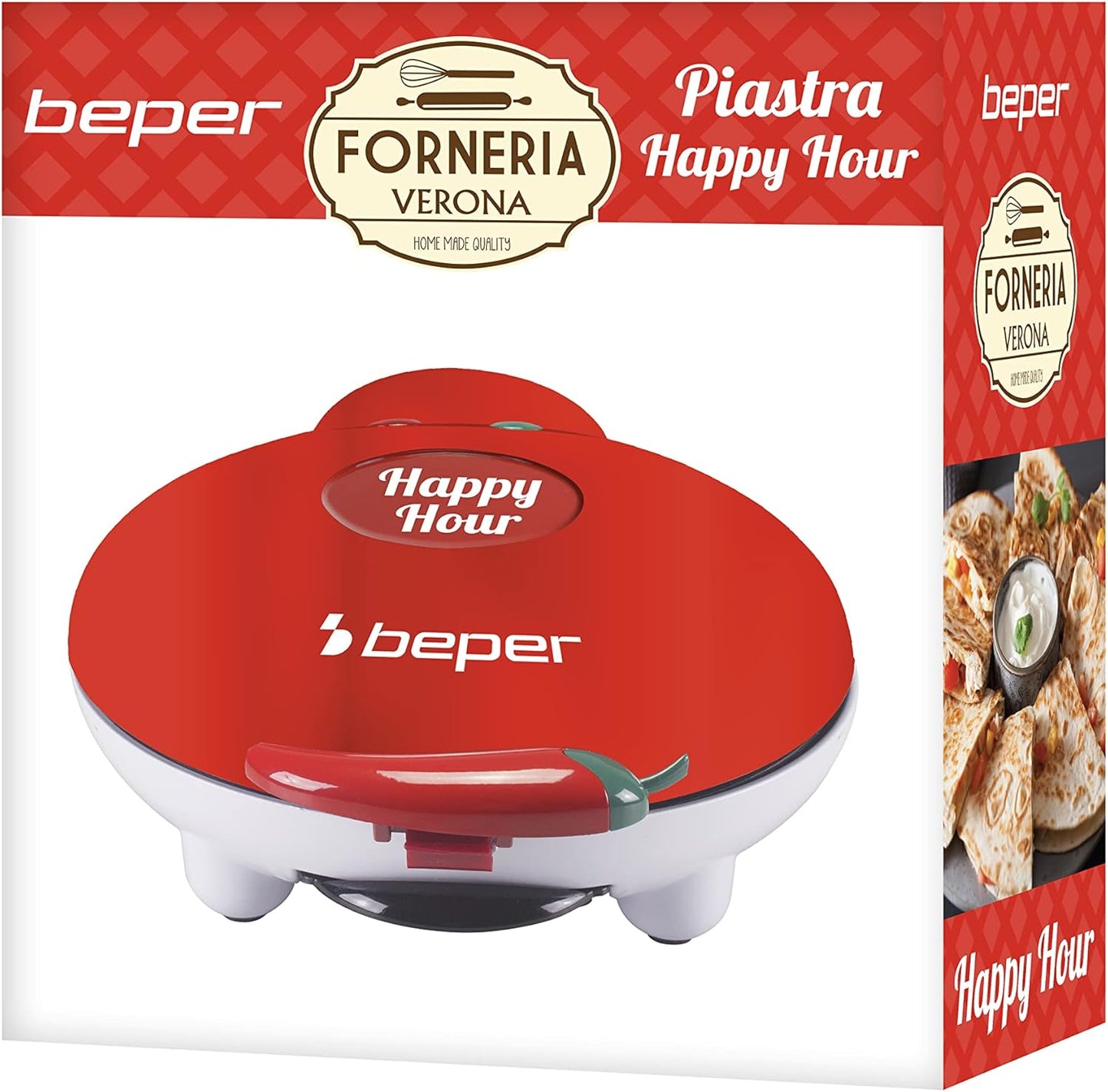 Aperitivo Maker für Quesadillas & Panzerotti, Aperitif