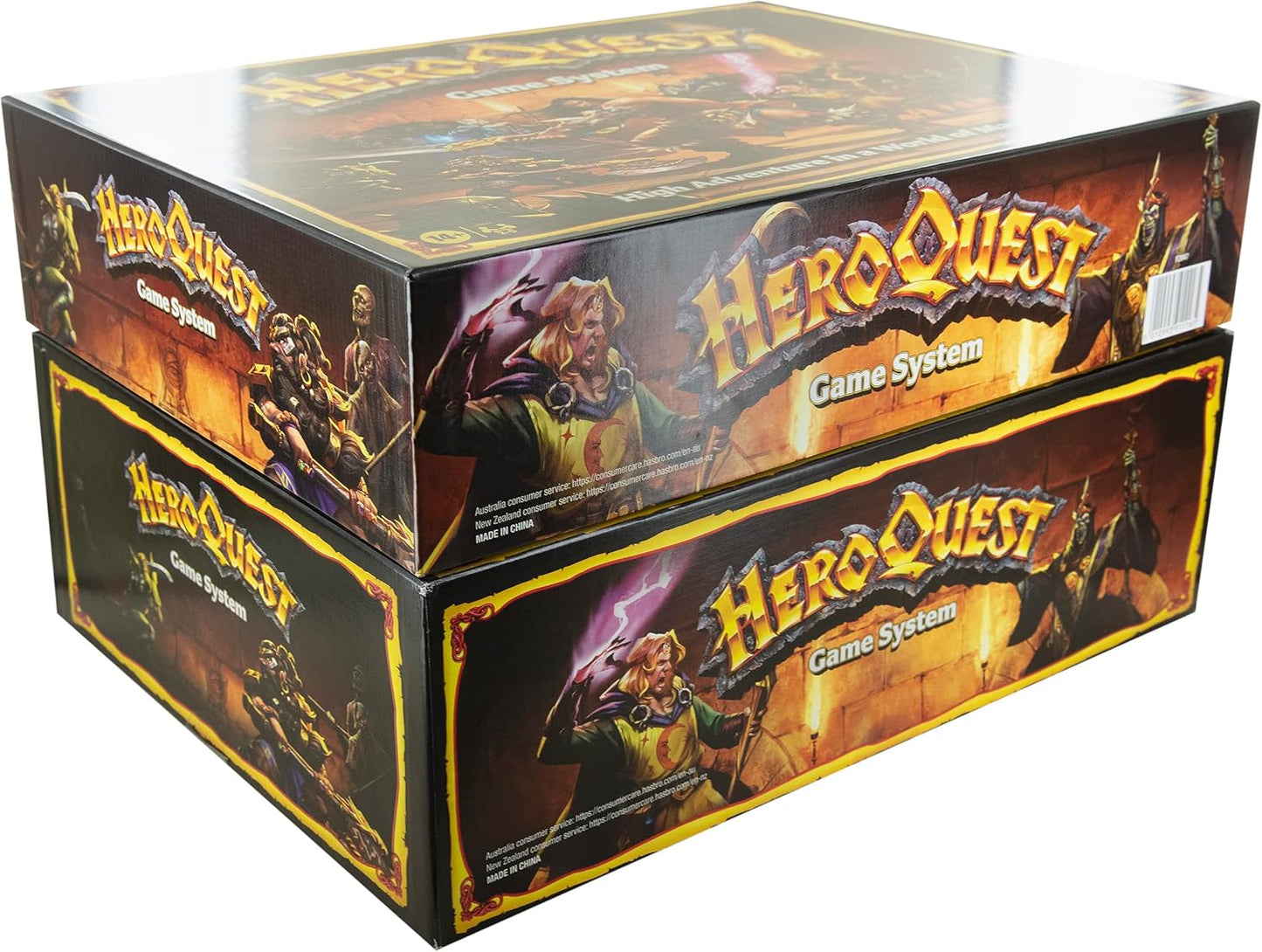 Schaumstoff-Set mit Tokenhalter für HeroQuest Grundspielbox, 294mm x 394mm x 115mm