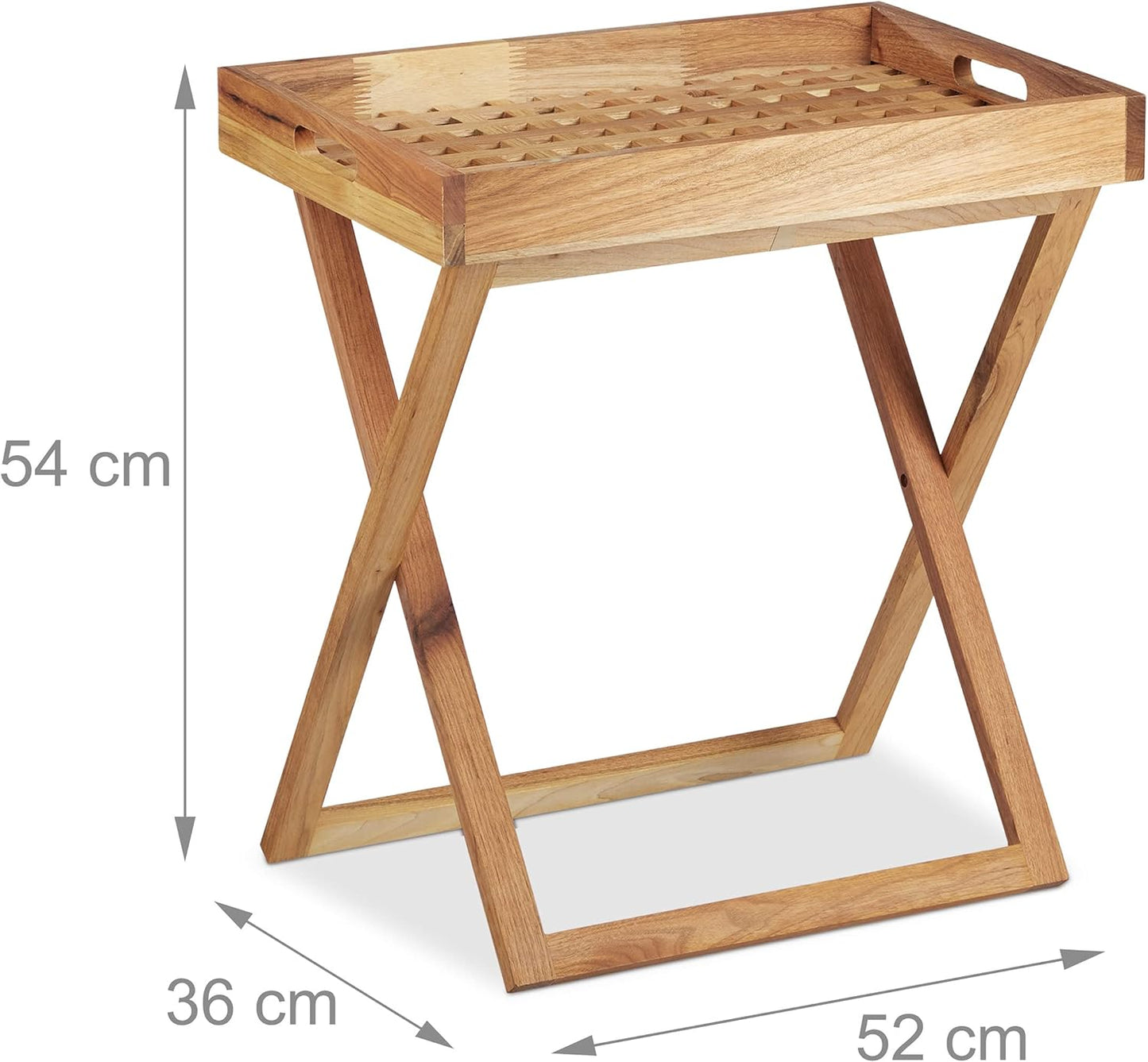 Tabletttisch Walnuss