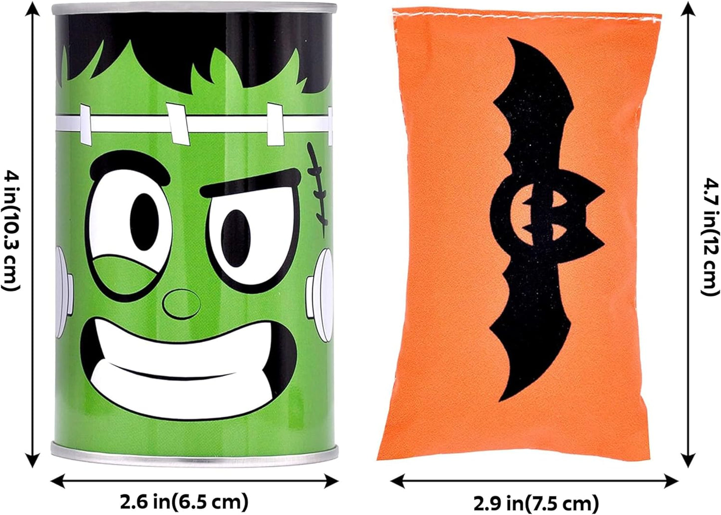 Halloween Karneval Dosenwerfen Spielset, Toss Game