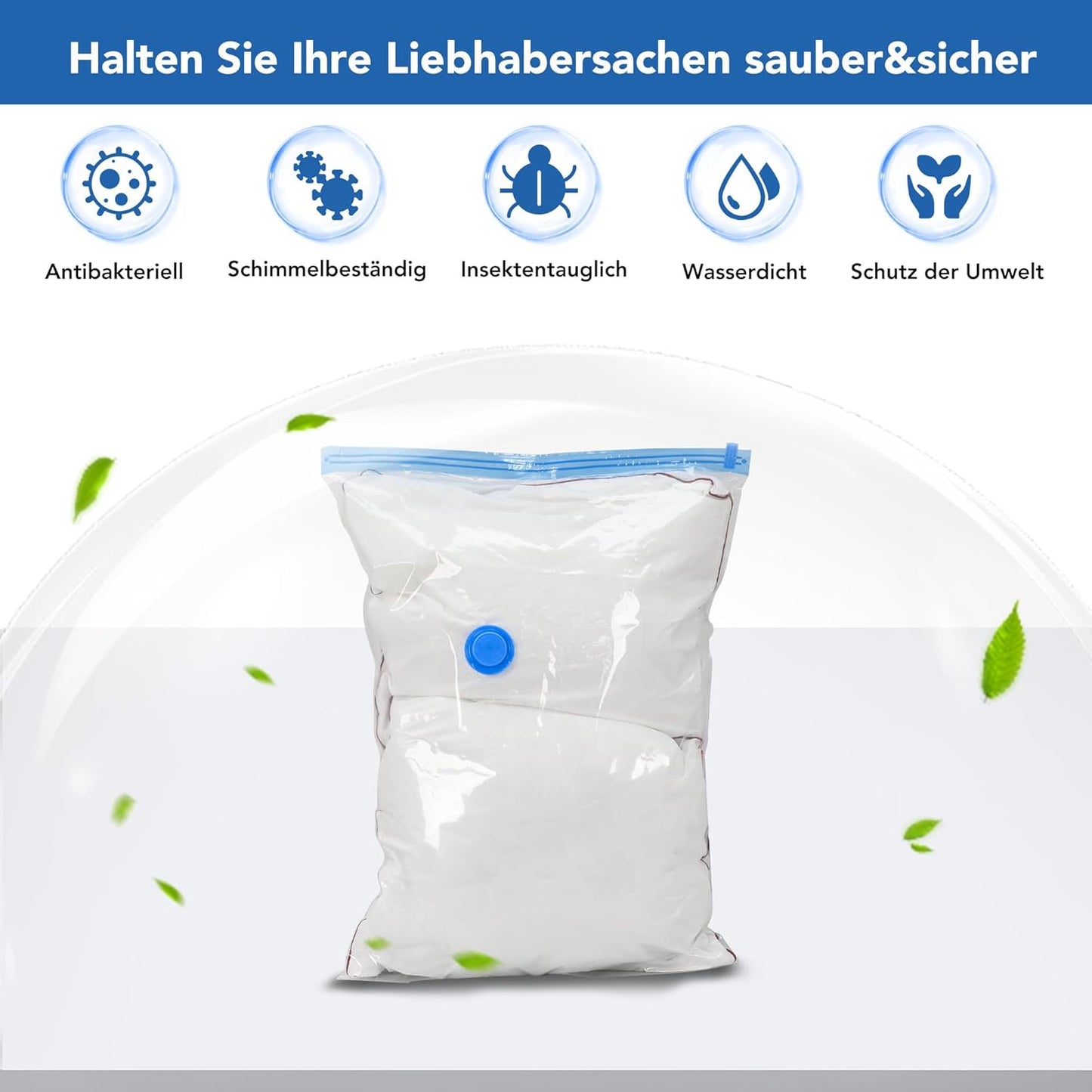 Vakuumbeutel für Kleidung (8 Stück)