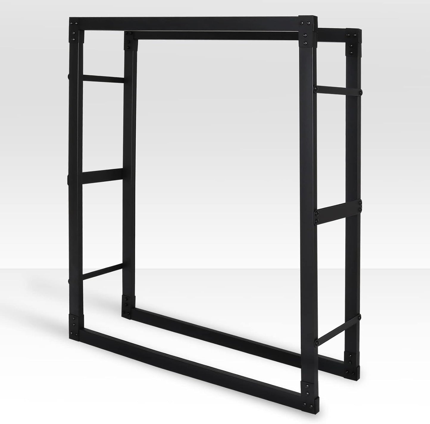 Wetterfestes Brennholzregal, 25 x 100 x 100 CM