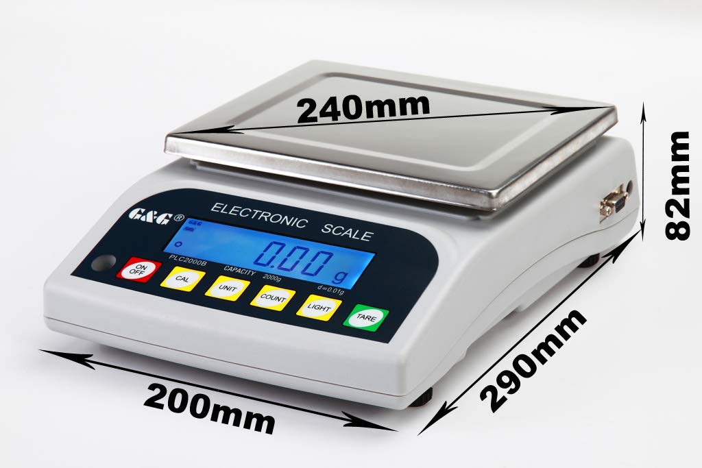 Feinwaage, 2000g/0.01g