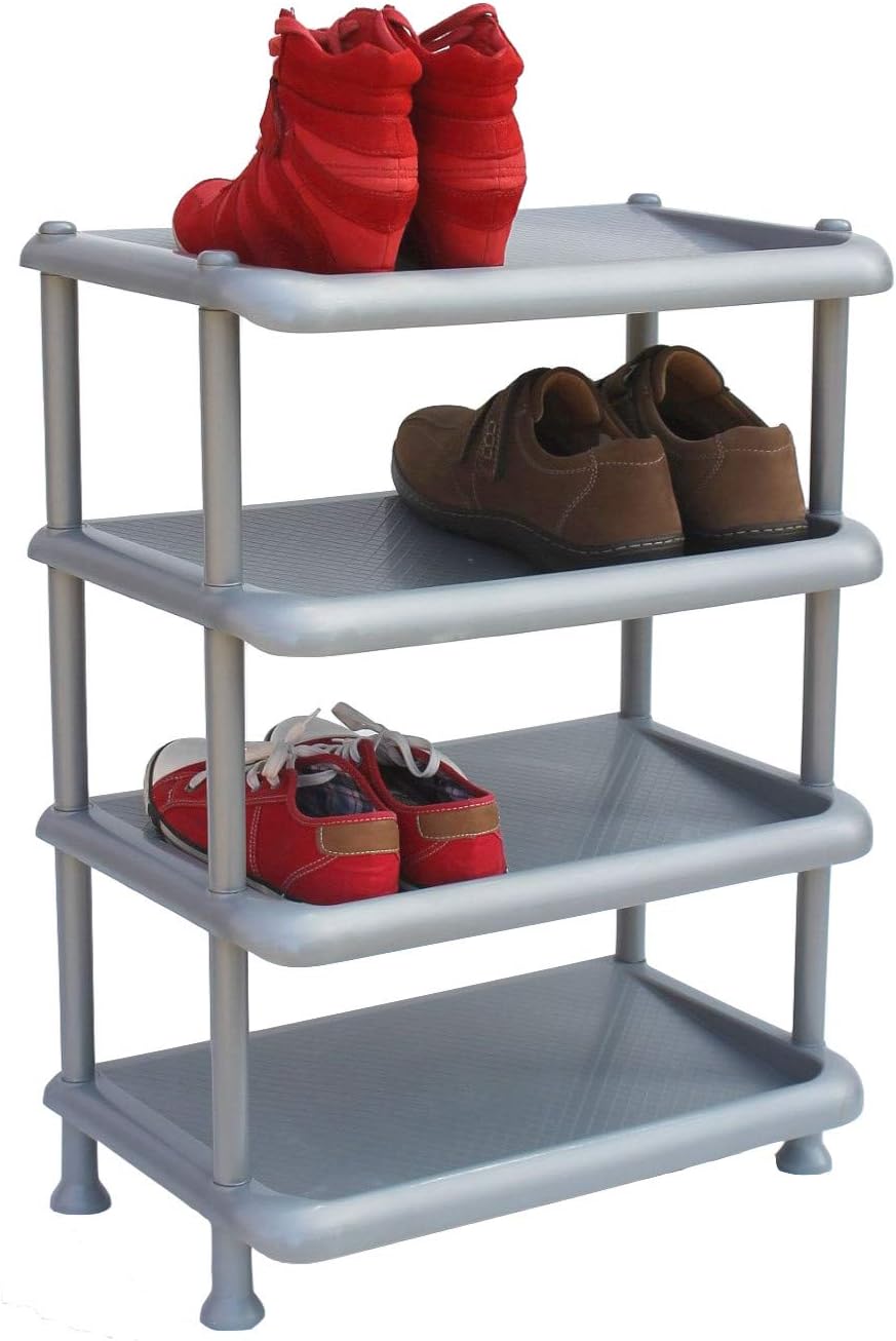 Schuhregal mit 4 Ebenen