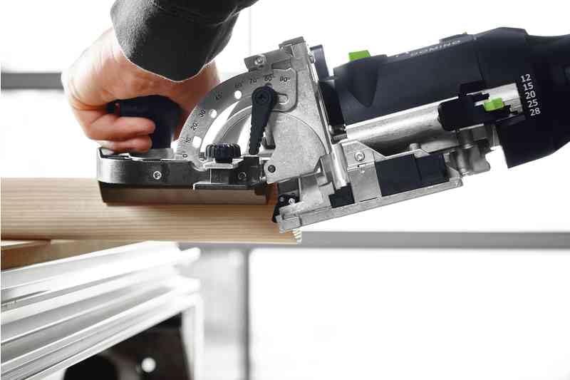 Dübelfräse DF 500 Q-Set DOMINO im Systainer, Lässig