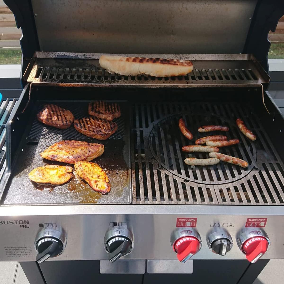 Grillplatte 43x32cm für Enders & Landmann, Grillplatte für Enders
