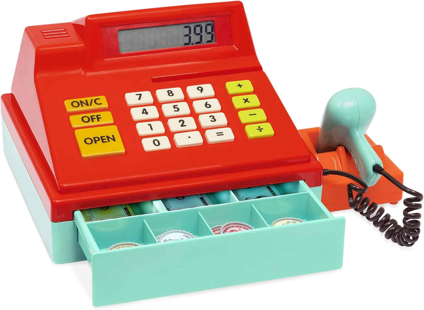 Spielkasse mit Scanner und Sound, 49 Teile