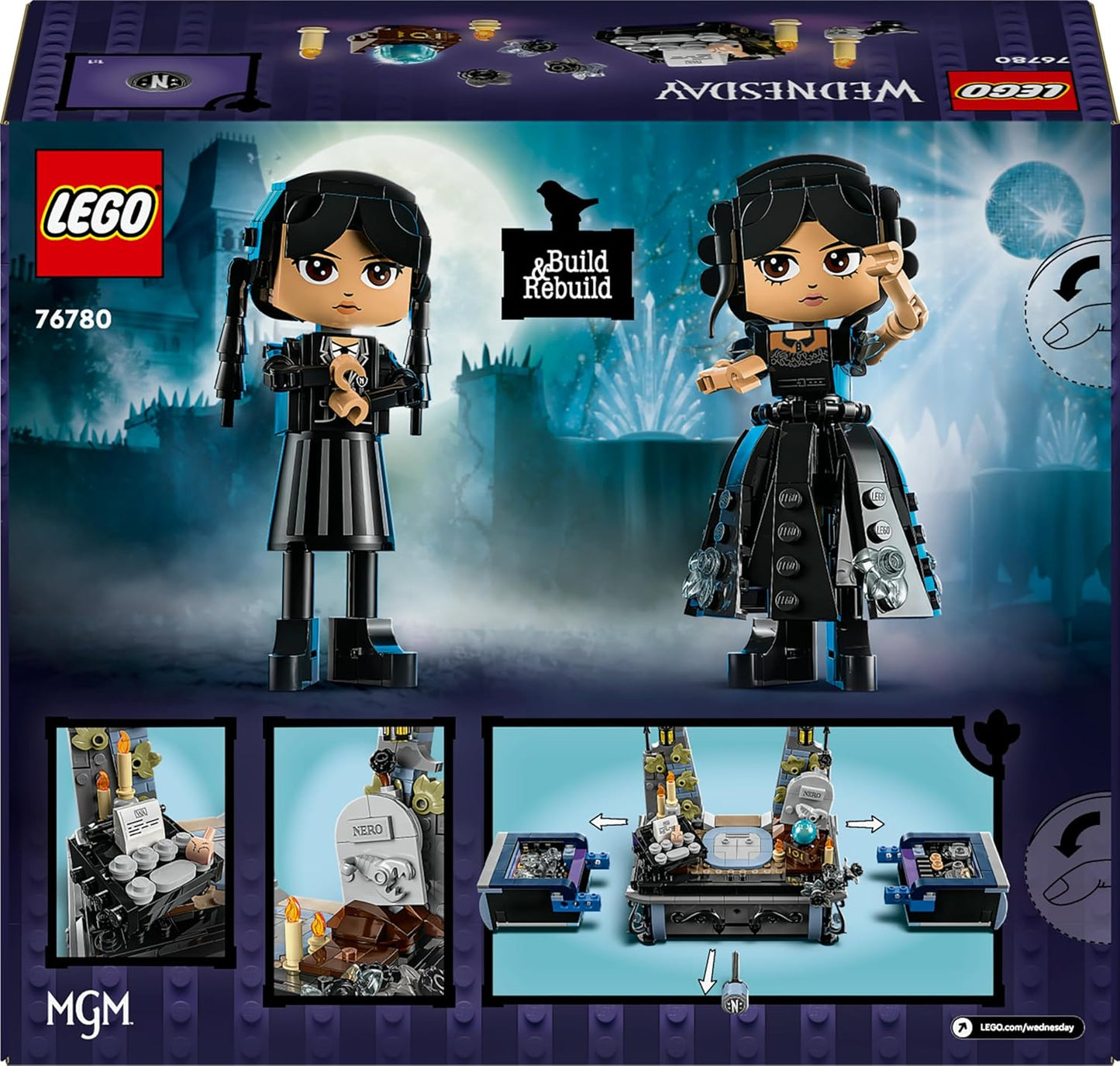 Wednesday Addams Baufigur 76780