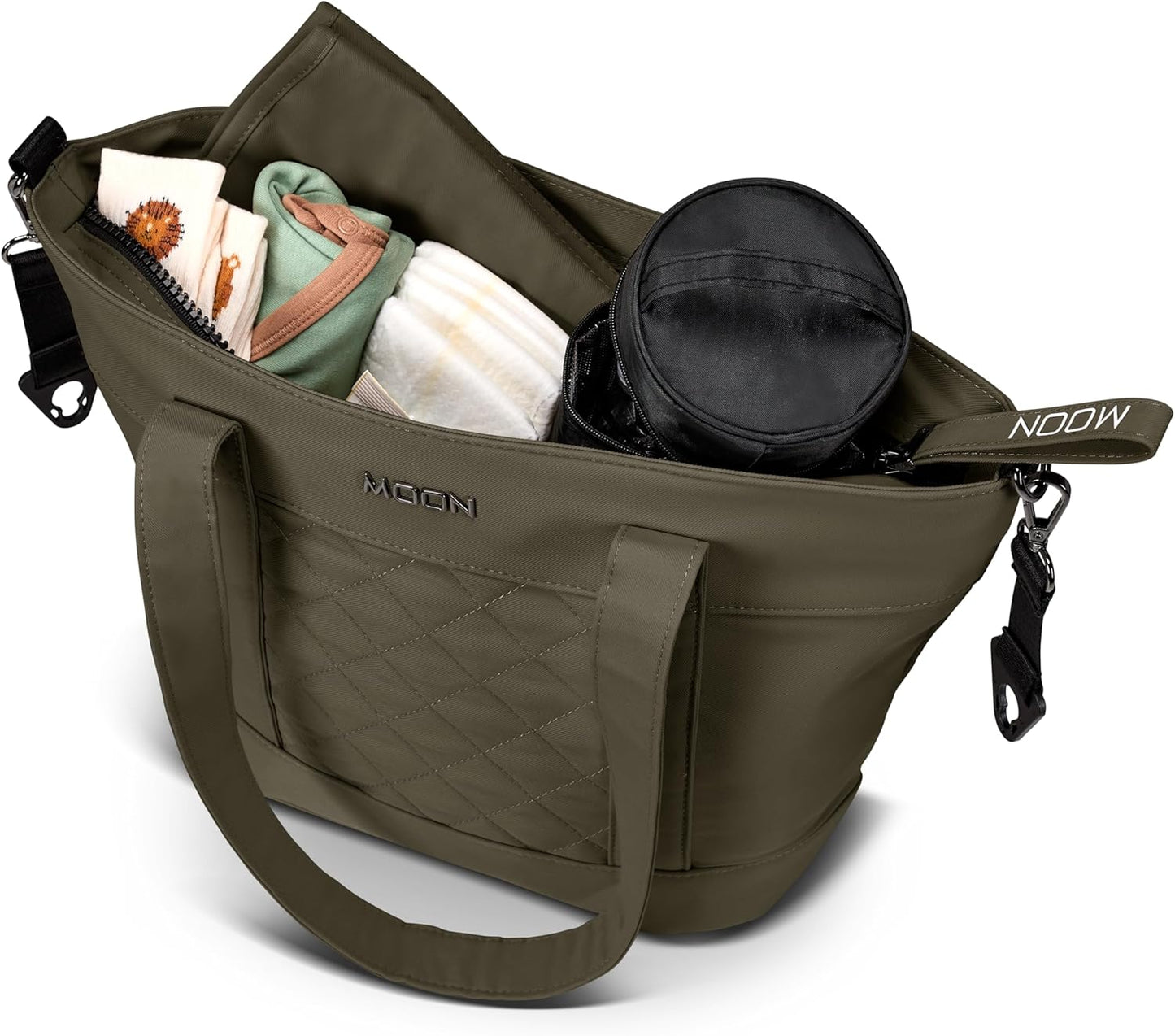 Wickeltasche V-Shape, Moss