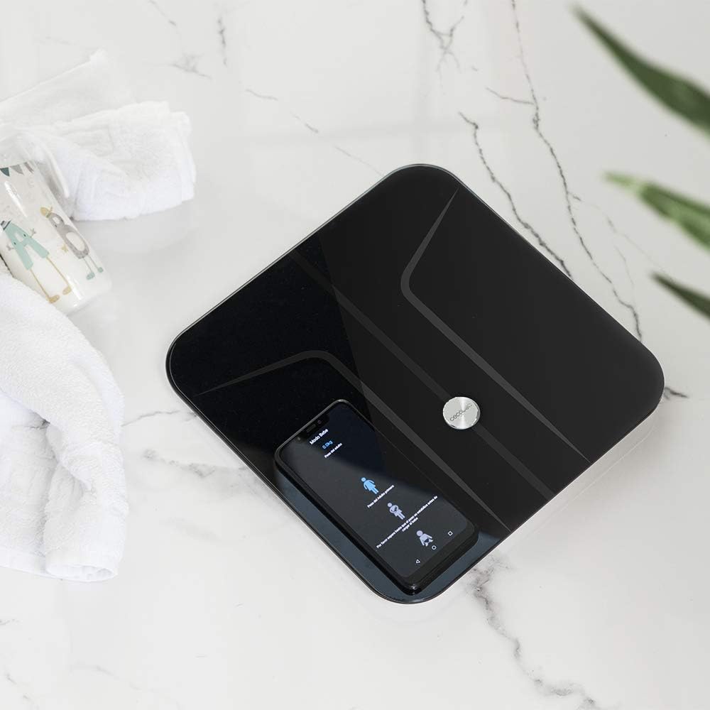 Badezimmerwaage mit Bioimpedanz und Bluetooth